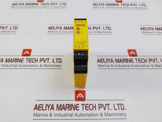 Sick Ue 10-3Os3D0 Safety Relay 230V/3A 6A 2.2 W 6024918 Awg 28-14