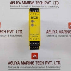 Sick Ue 10-3Os3D0 Safety Relay 230V/3A 6A 2.2 W 6024918 Awg 28-14