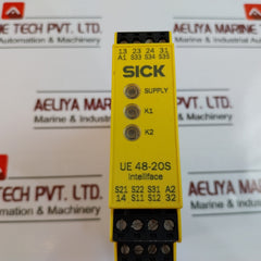 Sick Ue 48-20S3D2 Intelliface Safety Relay 24V Ac/Dc , 6024916