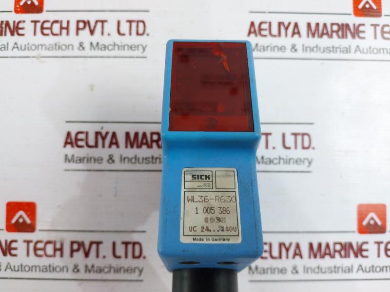 Sick Wl36-r630 Optic Electronic Photoelectric Sensor Ac/Dc 24…240V, 250V 500Va
