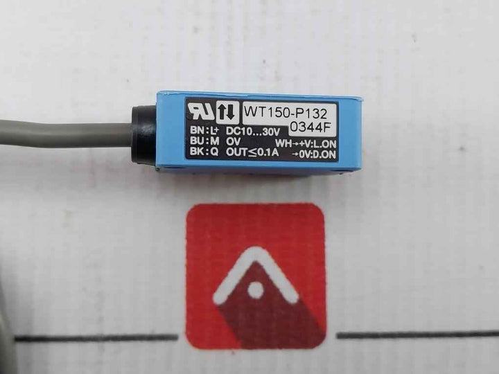 Sick Wt150-p132 Photoelectric Sensor Proximity Switch W/ Cable 2M L+ Dc10-30V