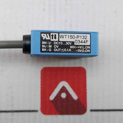 Sick Wt150-p132 Photoelectric Sensor Proximity Switch W/ Cable 2M L+ Dc10-30V