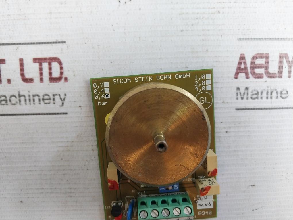 Sicom Stein Sohn P940 Pressure Transmitter Level Sensor 5,0 Mws 4-20Ma 94V-0