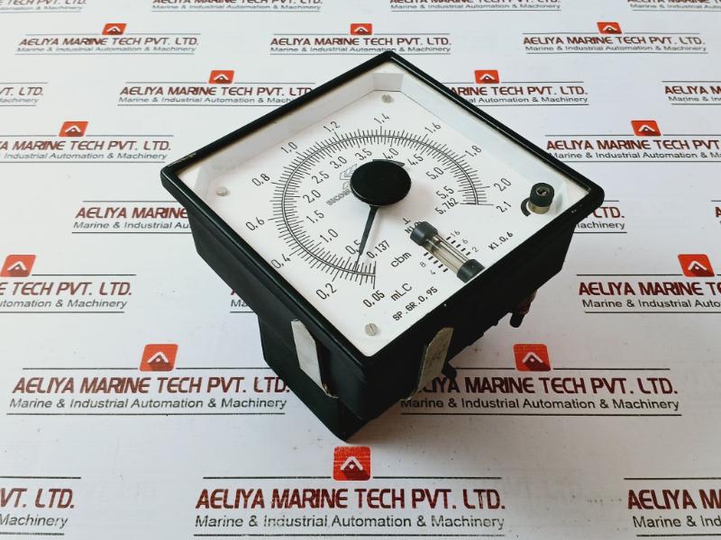 Sicom Stein Sohn Sp.Gr.0,95 Level Gauge Analog Meter 2-16 Nl/H