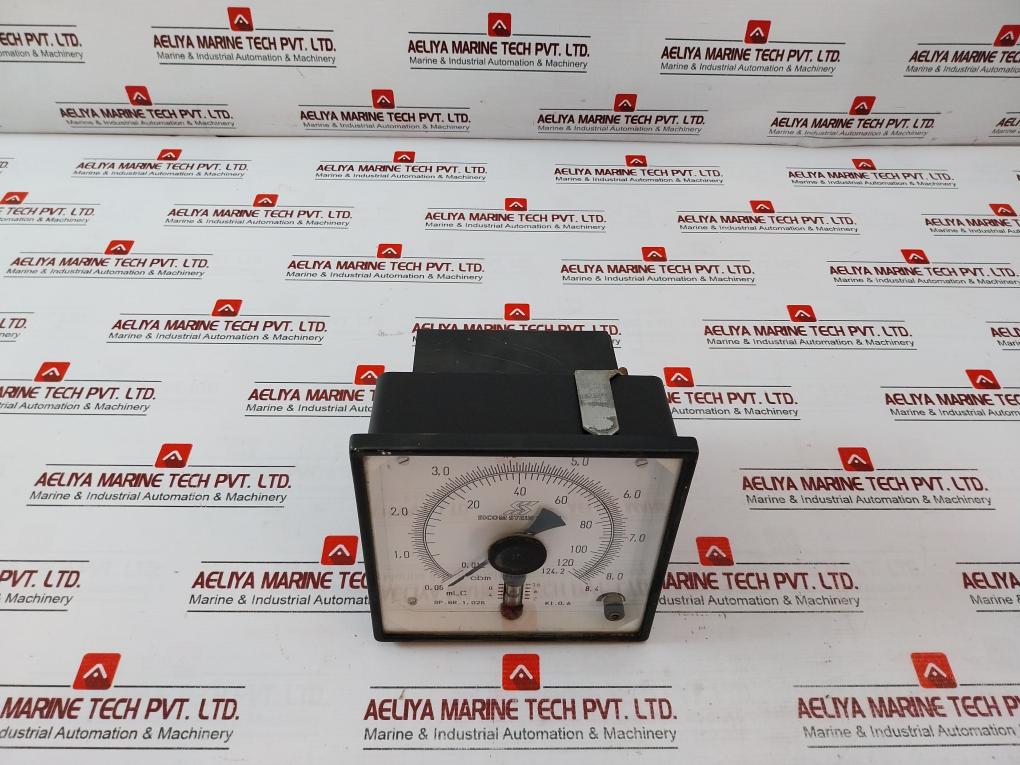 Sicom Stein Sohn Sp.Gr. 1.025 Analog Meter 0.012 To 124.2 Cbm