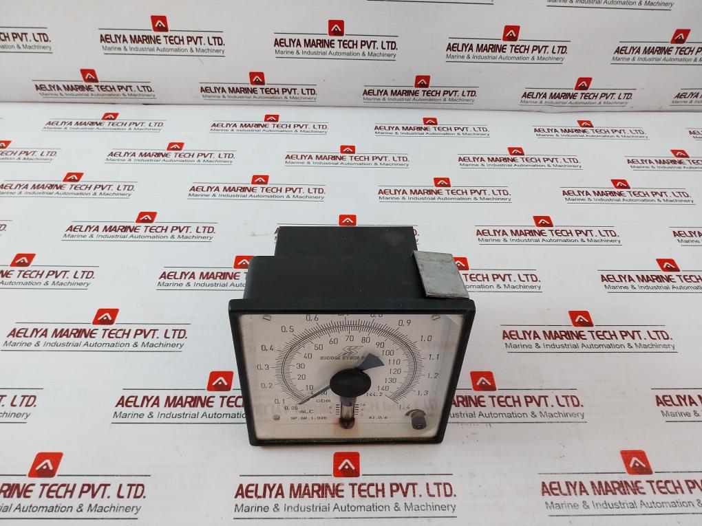 Sicom Stein Sohn Sp.Gr. 1.025 Salt Water Draft Analog Meter 0.05 To 1.4 Mlc