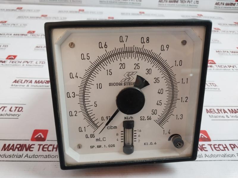 Sicom Stein Sohn Sp.Gr. 1,025 Analog Meter 0.05 - 1.4 Mlc 2-16