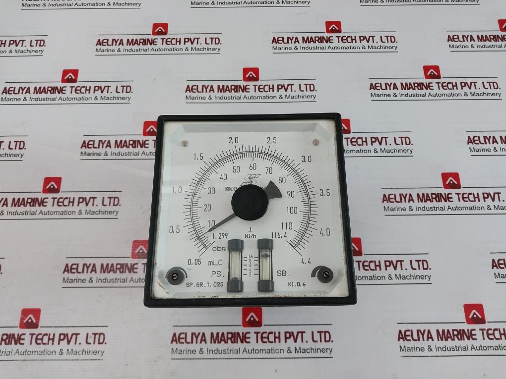 Sicom Stein Sohn Sp.Gr. 1,025 Analog Meter 0.6 2-16