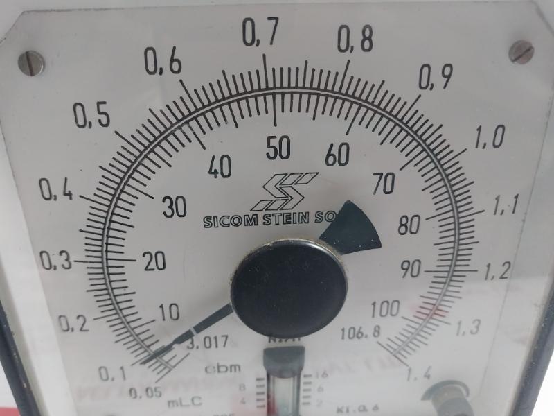Sicom Stein Sohn Sp.Gr. 1,025 Analog Meter 3.017-106.8 Cbm