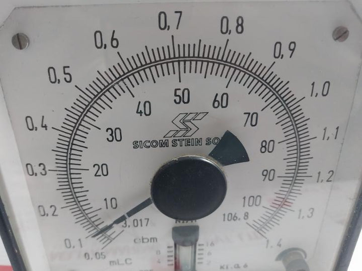 Sicom Stein Sohn Sp.Gr. 1,025 Analog Meter 3.017-106.8 Cbm