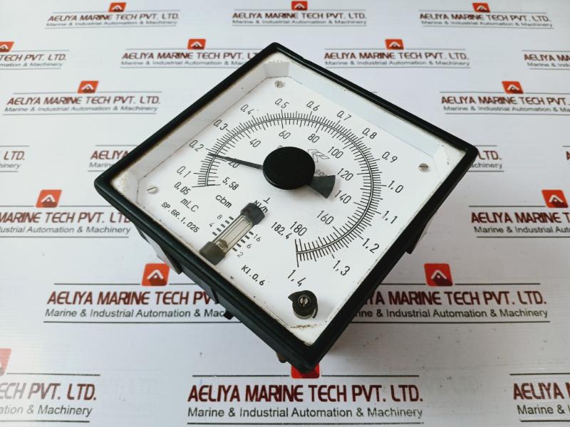 Sicom Stein Sohn Sp.Gr. 1,025 Analog Meter 5.58–182.4 Cbm 2–16 Nl/H