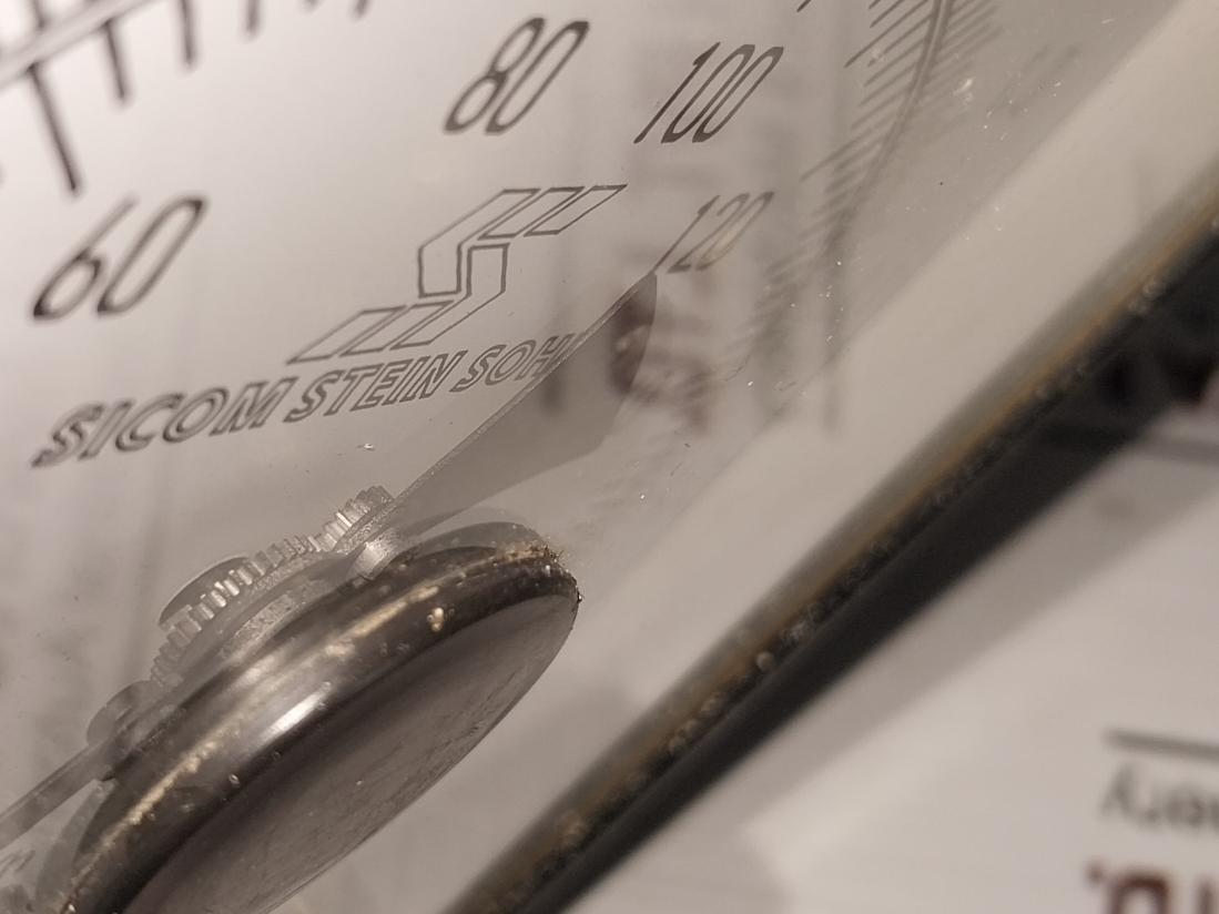 Sicom Stein Sohn Sp.Gr. 1,025 Analog Meter 5,66 To 179,5 Cbm Kl. 0,6