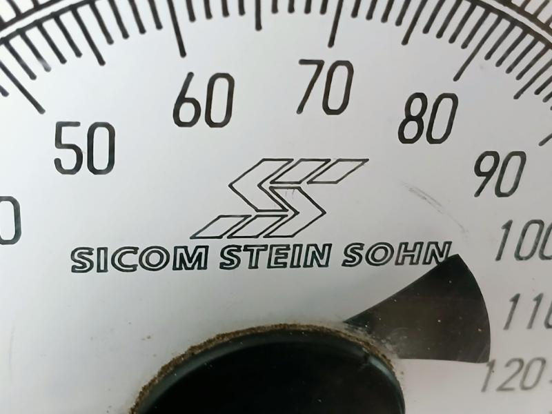 Sicom Stein Sohn Sp.Gr. 1,025 Analog Meter Kl. 0.6 4.172–139.2 Cbm 2–16 Nl/H