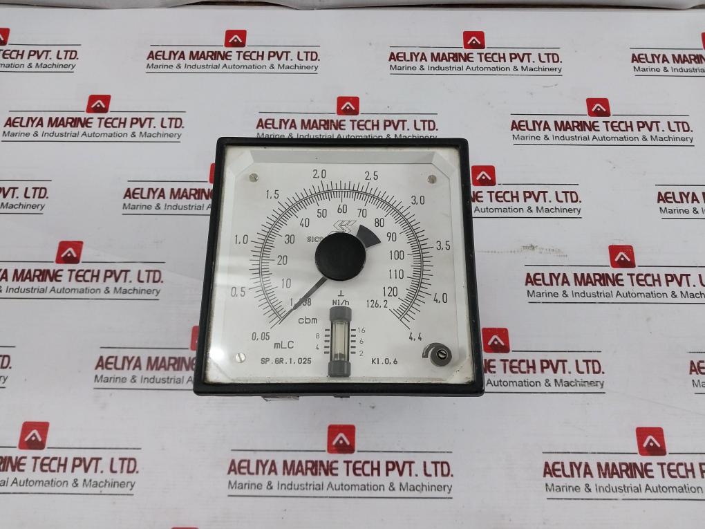 Sicom Stein Sohn Sp.Gr.1,025 Level Gauge Analog Meter N1/H 0,05 To 4,4 Mlc