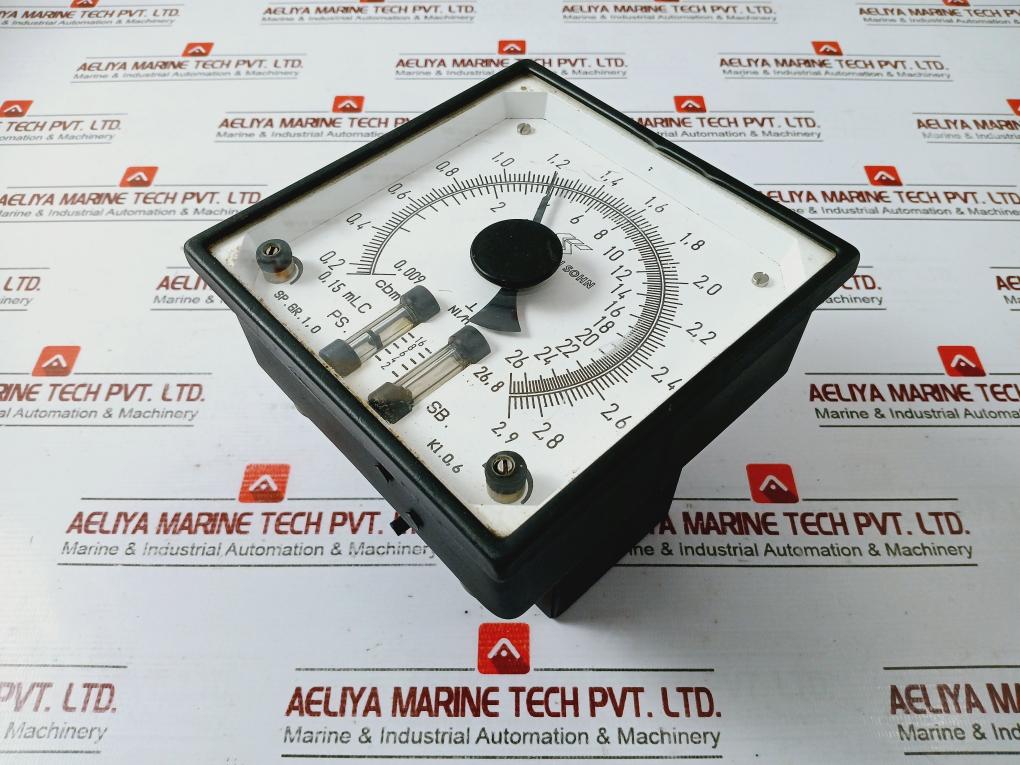 Sicom Stein Sohn Sp.Gr. 1,0 Analog Meter Kl. 0,6 0,15-2,9 Mlc 2-16 Nl/H