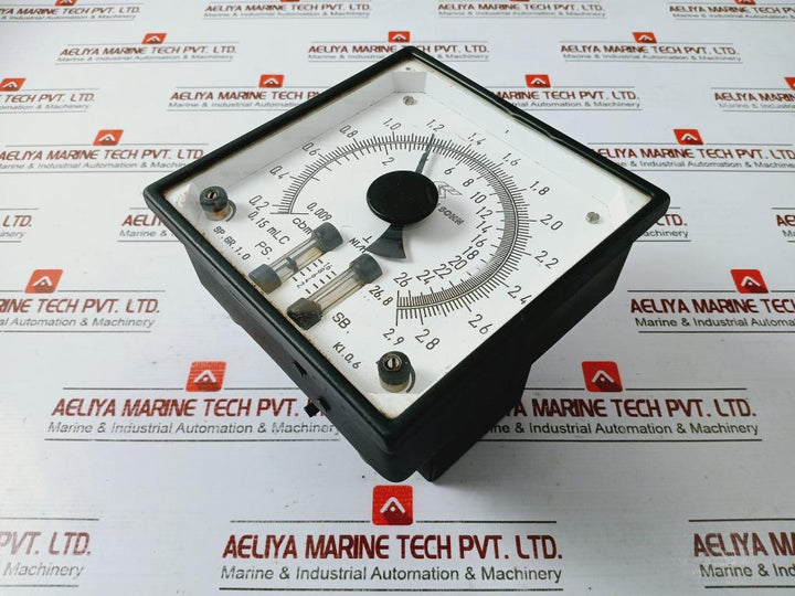 Sicom Stein Sohn Sp.Gr. 1,0 Analog Meter Kl. 0,6 0,15-2,9 Mlc 2-16 Nl/H