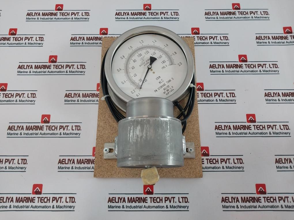 Sicom Stein Sohn Sp.gr.1,0 Level Gauge 9.62-192.4 Cbm