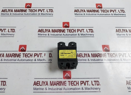 Sidel 801 Rda 48 90 01 Solid State Relay 4-32Vdc (4-16Ma) 24-480Vac 90Amp