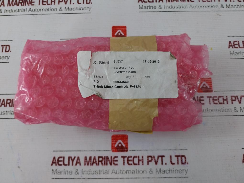 Sidel Ts000000tinvc Inverter Card