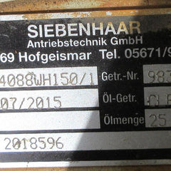 Siebenhaar Antriebstechnik 4088Wh150/1