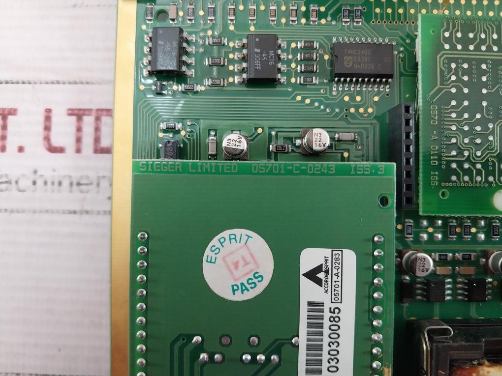 Sieger 05701-a-0511 16-way Rear Access Rack Assembly Set 85-264 Vac 47-440Hz 50W