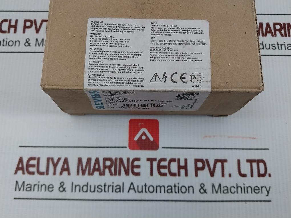 Siemens-24Vdc-32A-15Kw-400V-50-60Hz-3-pole-Power-Contactor-3Rt1034-1Bb40-208855-10
