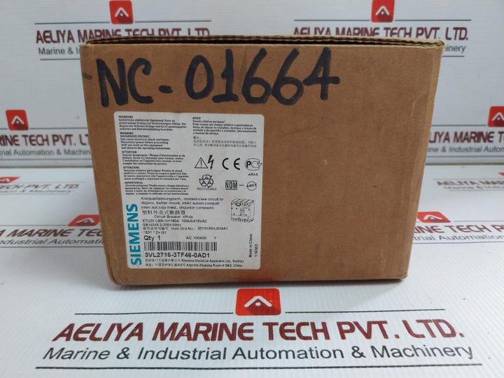 Siemens-415V-64-160A-4P-Molded-Case-Circuit-Breaker-3Vl2716-3Tf46-0Ad1-16