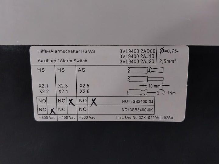 Siemens-50-60Hz-415V-Ac-250-315A-3-pole-Circuit-Break-3Vl4731-3Dc36-0Ad1-208705-9