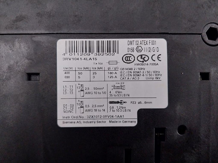 Siemens-50-60Hz-Motor-Protection-Circuit-Breaker-3Rv1041-4La15-208729-10