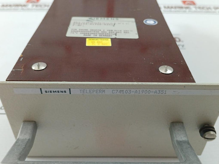 Siemens-60V-Ac-Dc-Diode-Module-C74103-a1900-a351-210005-4
