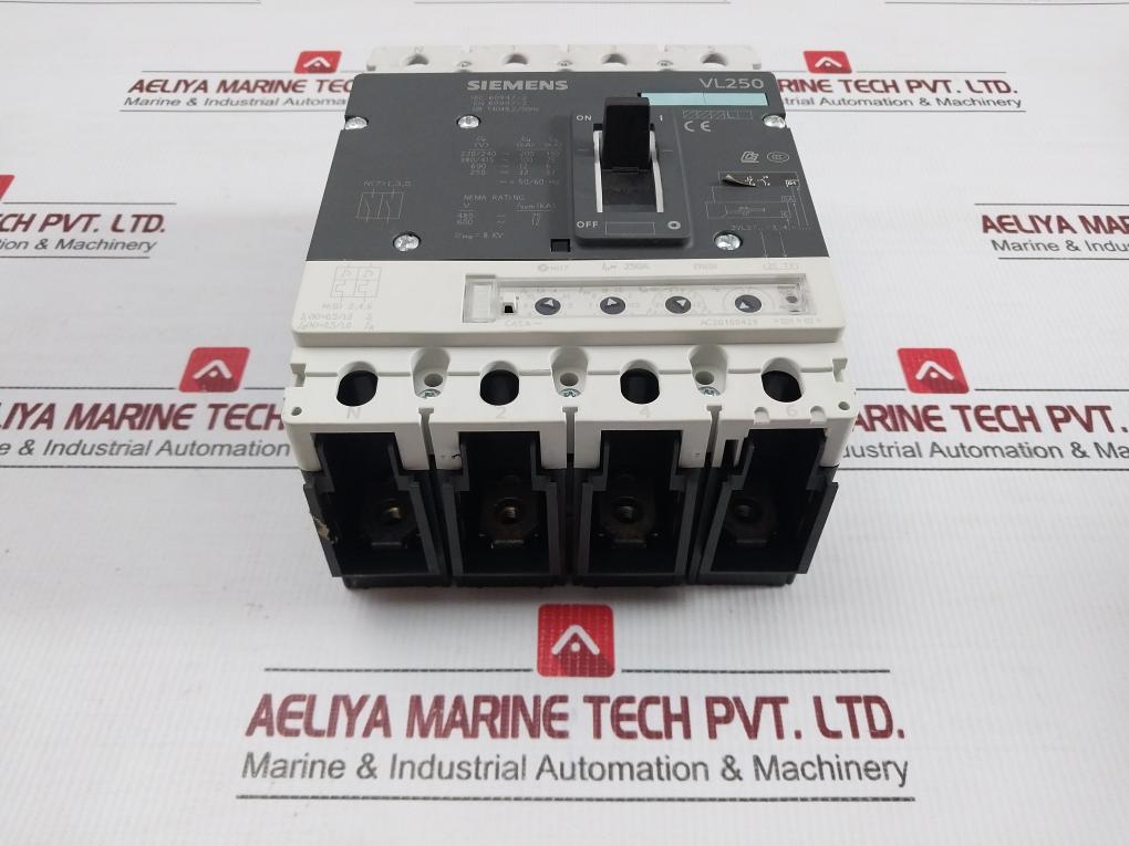Siemens-Mounting-Screw-Kit-Circuit-Breaker-4-Pole-50-60hz-3vl3725-3tf46-0ad1-3