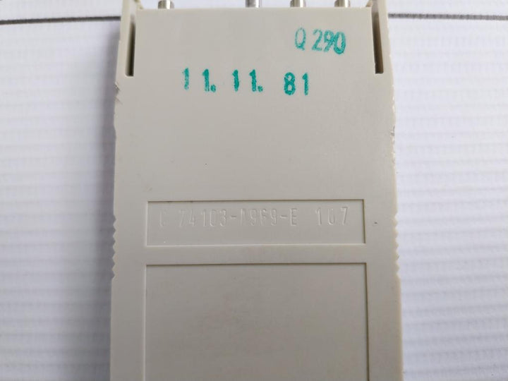 Siemens-Plug-Connector-C-74103-a969-e-107-209573-6