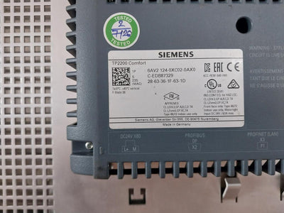 Siemens-Simatic-Hmi-Touch-Panel-Dc-24v-6av2-124-0xc02-0ax0-4