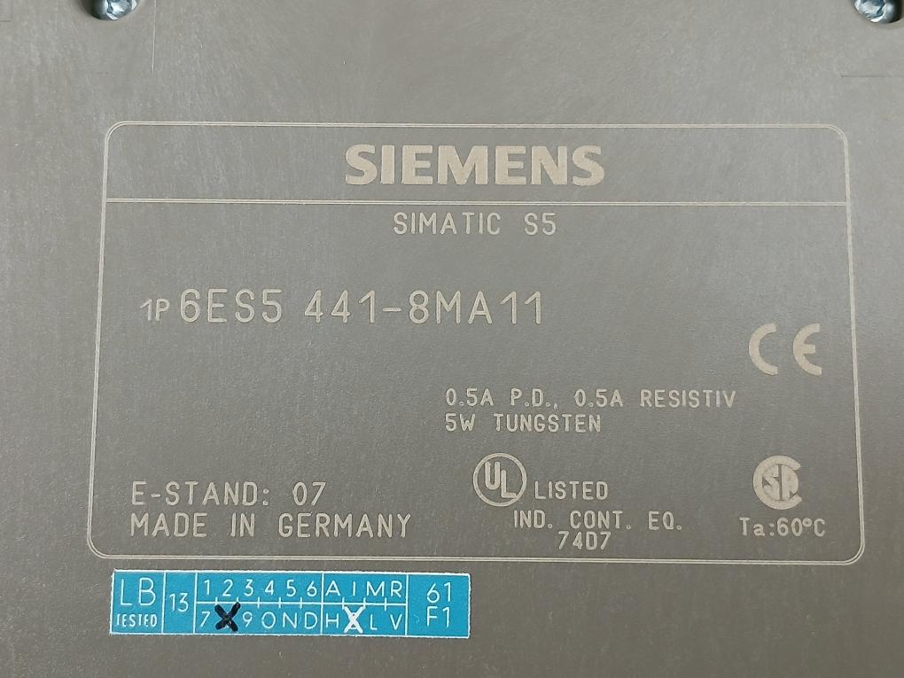 Siemens-Simatic-S5-Digital-Output-Module-6Es5-441-8Ma11-208024-9