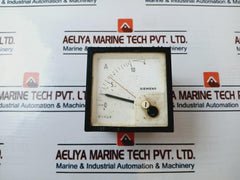 Siemens 0-10/50 A Ammeter