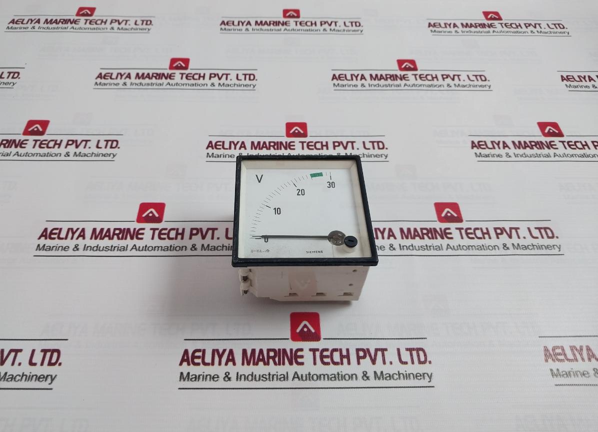 Siemens 0-30V Voltmeter 1.5