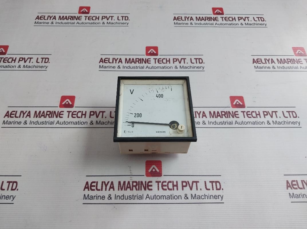 Siemens 0-400/500V Voltmeter