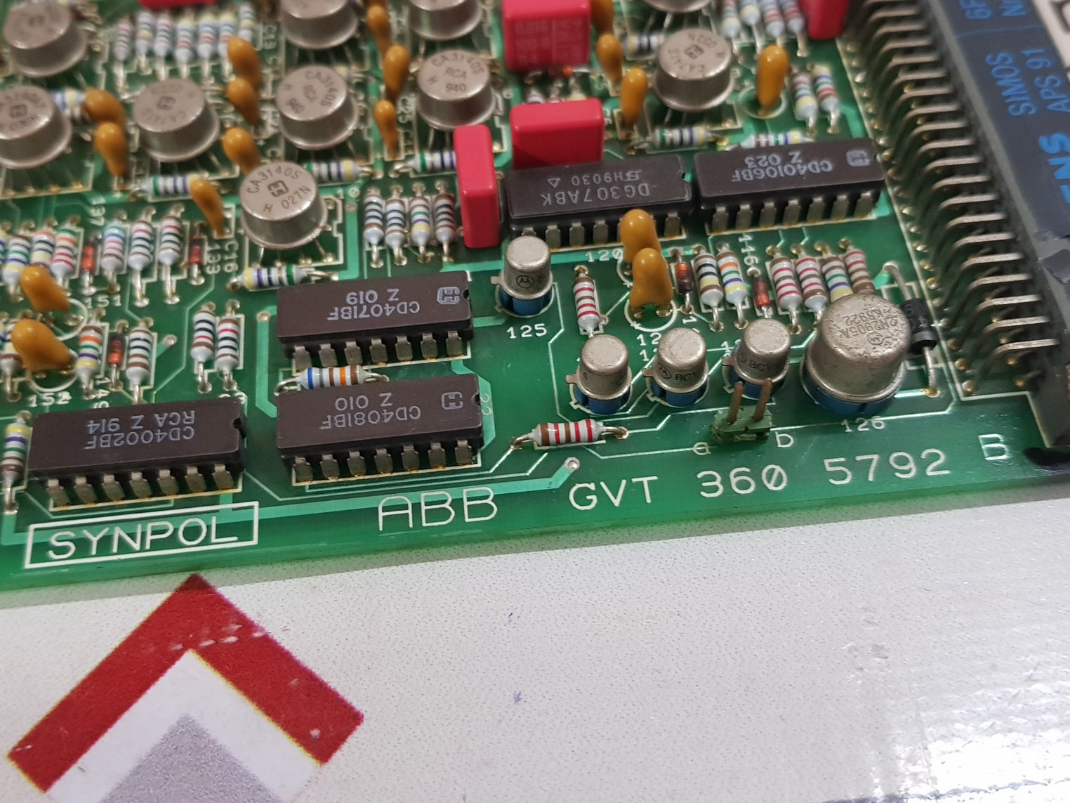 Siemens 16 Cma 32 Pcb Card Gvt 360 5792