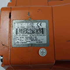 Siemens 1Fk6081-6Az21-9Zz9-z S25 Servo Motor 3Hac8278-1/00 151V, 3667/4700 Min-1