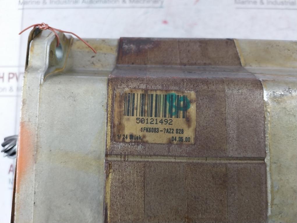 Siemens 1Fk6083-6Az21-9Zz9-z S28 Servo Motor 160V 4033/4900 Min-1