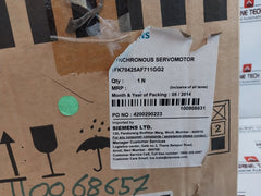 Siemens 1FK7042-5AF71-1GG2 Synchronous Servomotor