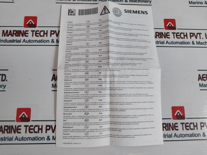 Siemens 1FK7042-5AF71-1GG2 Synchronous Servomotor