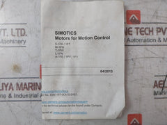 Siemens 1Fk7083-5Af71-1Fh3 Synchronous Servo Motor 6000Rpm Ip64