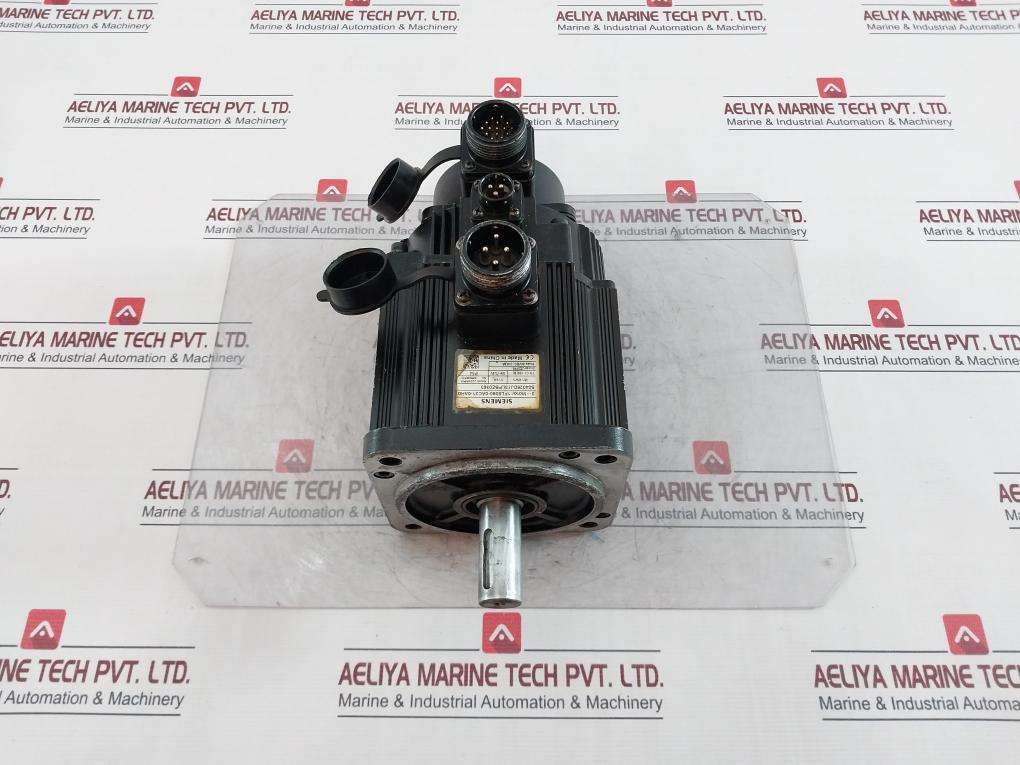 Siemens 1Fl5060-0Ac21-0Ah0 3-phase Synchronous Servo Motor 75.4V Ip54