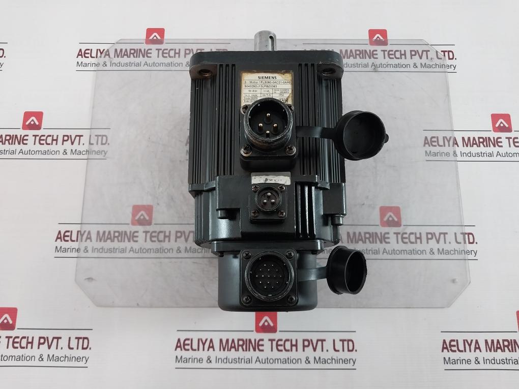 Siemens 1Fl5060-0Ac21-0Ah0 3-phase Synchronous Servo Motor 75.4V Ip54