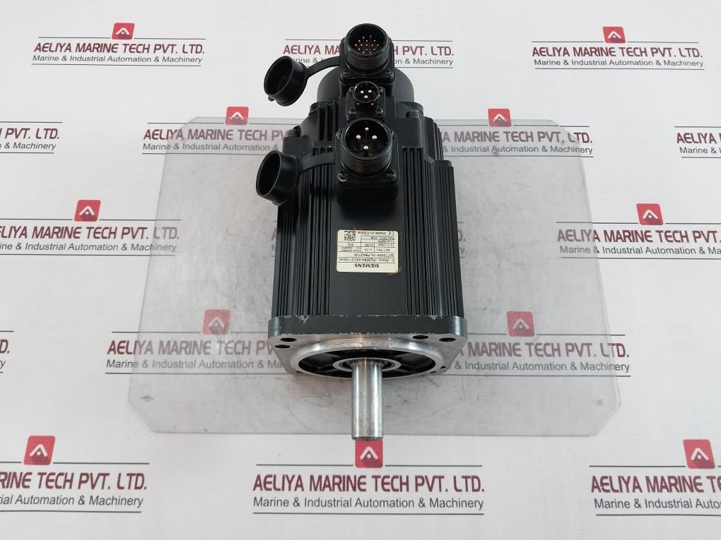 Siemens 1Fl5064-0Ac21-0Ah0 3-phase Synchronous Servo Motor 24 Vdc 0.6A