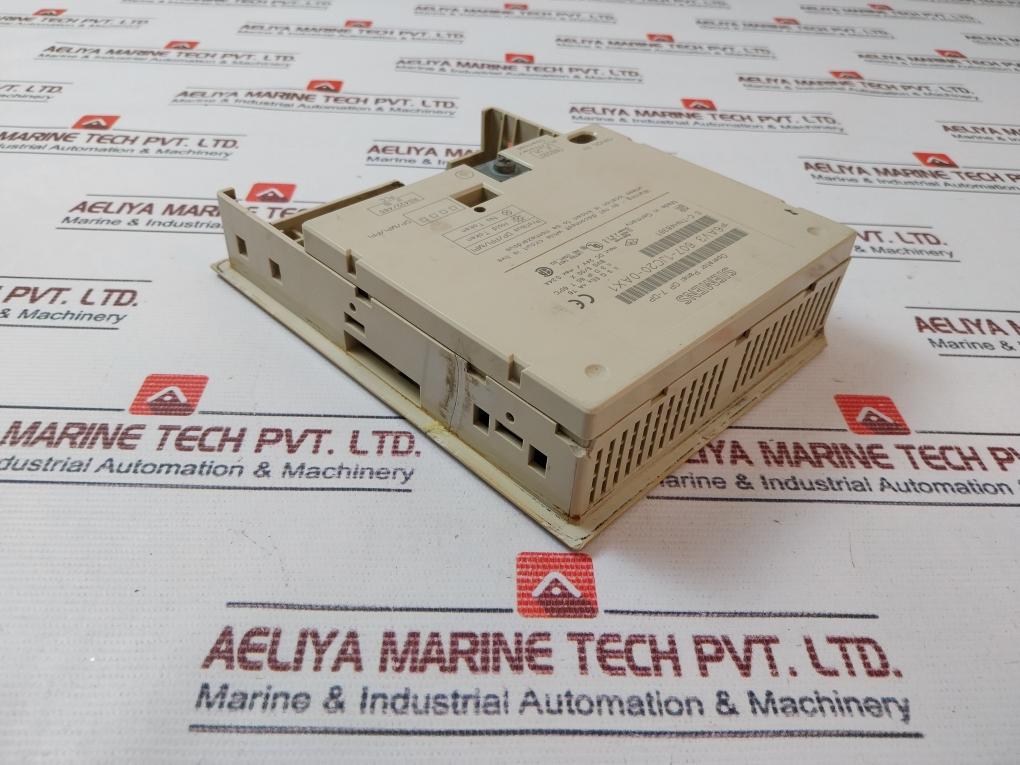Siemens 1P 6Av3 607-1Jc20-0Ax1 Control Panel 24Vdc