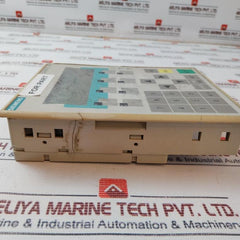 Siemens 1P 6Av3 607-1Jc20-0Ax1 Control Panel 24Vdc