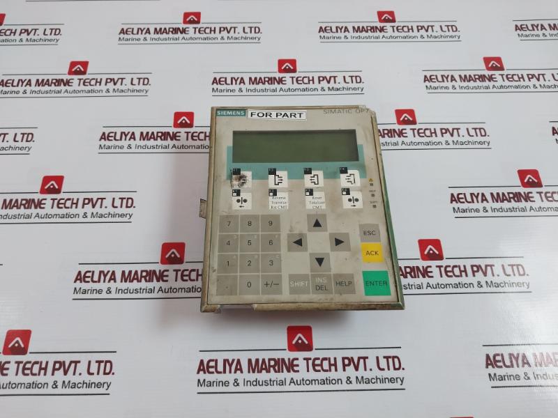 Siemens 1P 6Av3 607-1Jc20-0Ax1 Control Panel Dc 24V/Max 0.24A