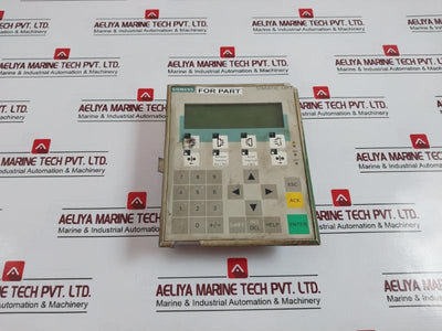 Siemens 1P 6Av3 607-1Jc20-0Ax1 Control Panel Dc 24V/Max 0.24A